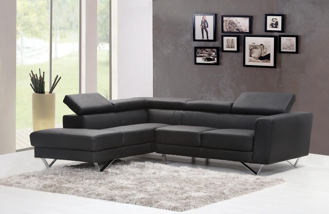 Couch that came as a furniture package elevates the space